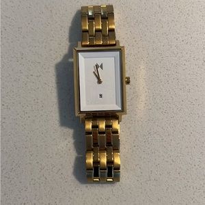 Women’s gold MVMT watch